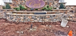 stone work repair of entire wall – Somerset, NJ